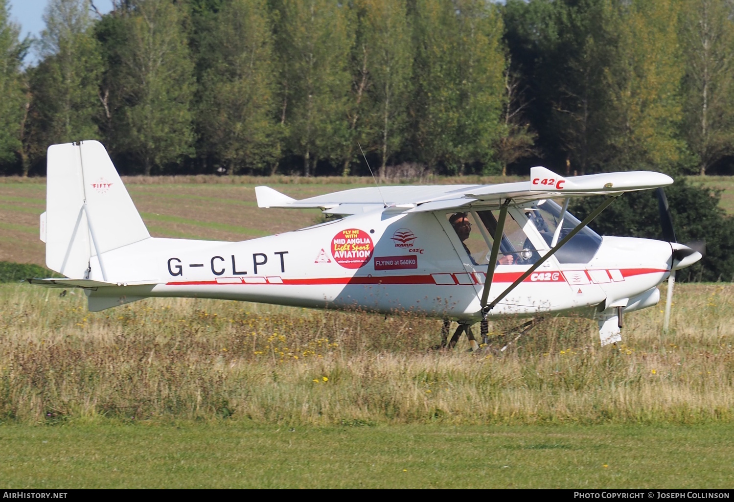 Aircraft Photo of G-CLPT | Comco Ikarus C42 FB100 Charlie | AirHistory.net #844945