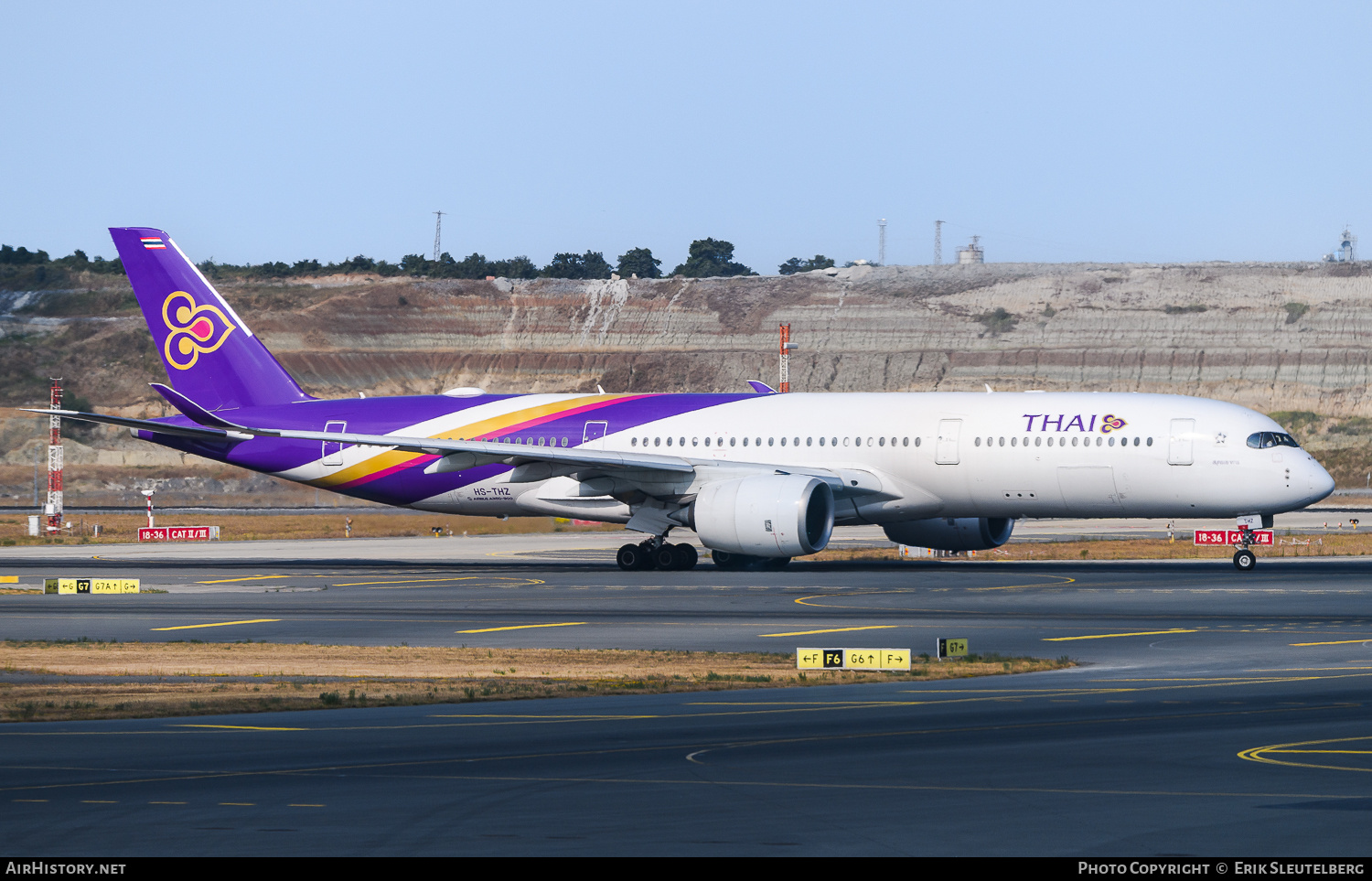Aircraft Photo of HS-THZ | Airbus A350-941 | Thai Airways International | AirHistory.net #844984