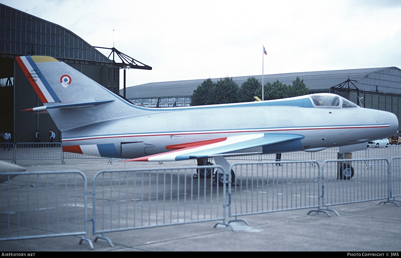 Aircraft Photo of 186 | Dassault MD-454 Mystere IVA | France - Air Force | AirHistory.net #844990