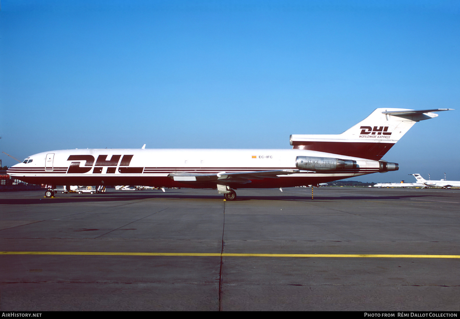 Aircraft Photo of EC-IFC | Boeing 727-277/Adv(F) | DHL Worldwide Express | AirHistory.net #845011