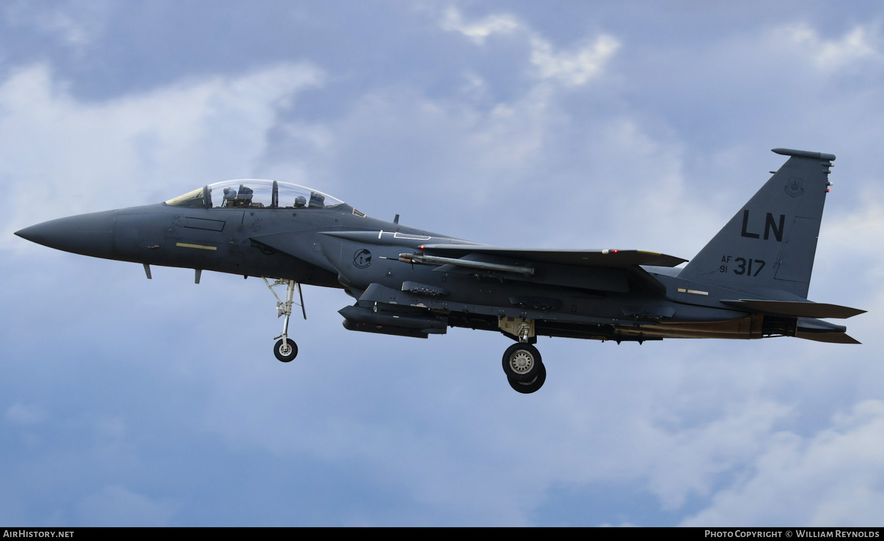 Aircraft Photo of 91-0317 / AF91-317 | McDonnell Douglas F-15E Strike Eagle | USA - Air Force | AirHistory.net #845015