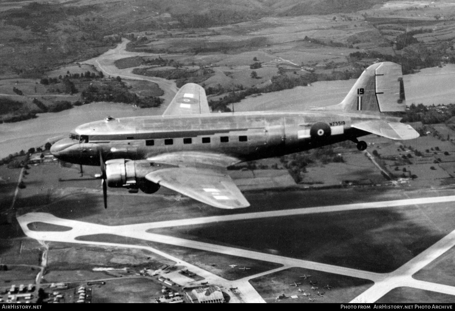 Aircraft Photo of NZ3519 | Douglas C-47A Skytrain | New Zealand - Air Force | AirHistory.net #845036