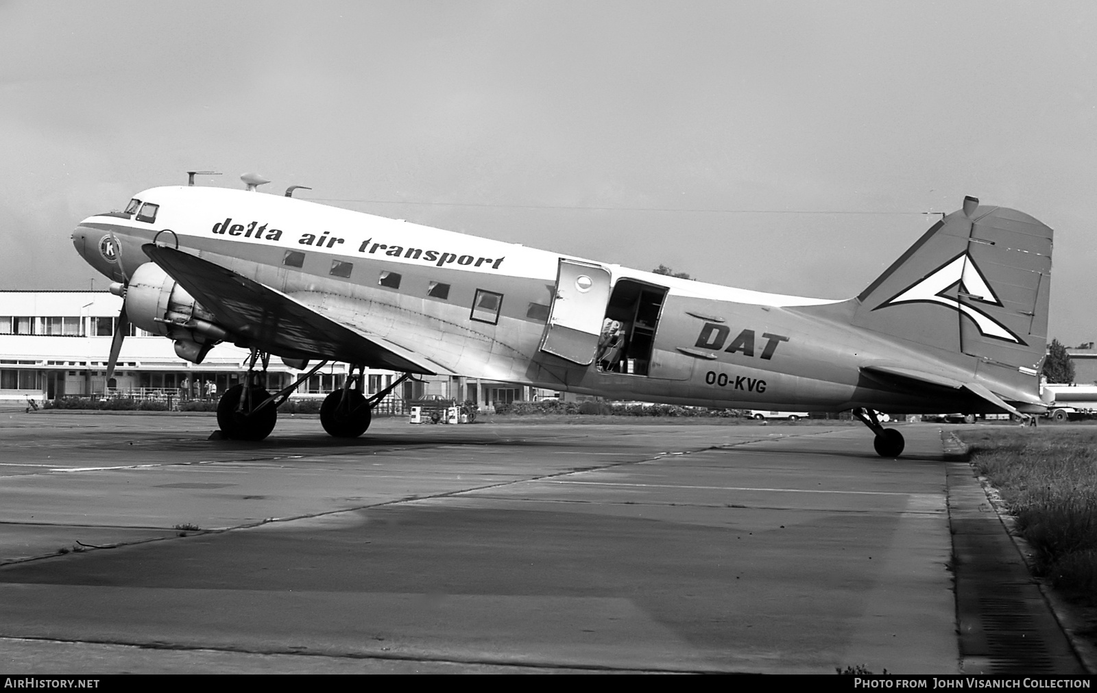 Aircraft Photo of OO-KVG | Douglas C-47 Skytrain | Delta Air Transport - DAT | AirHistory.net #845044