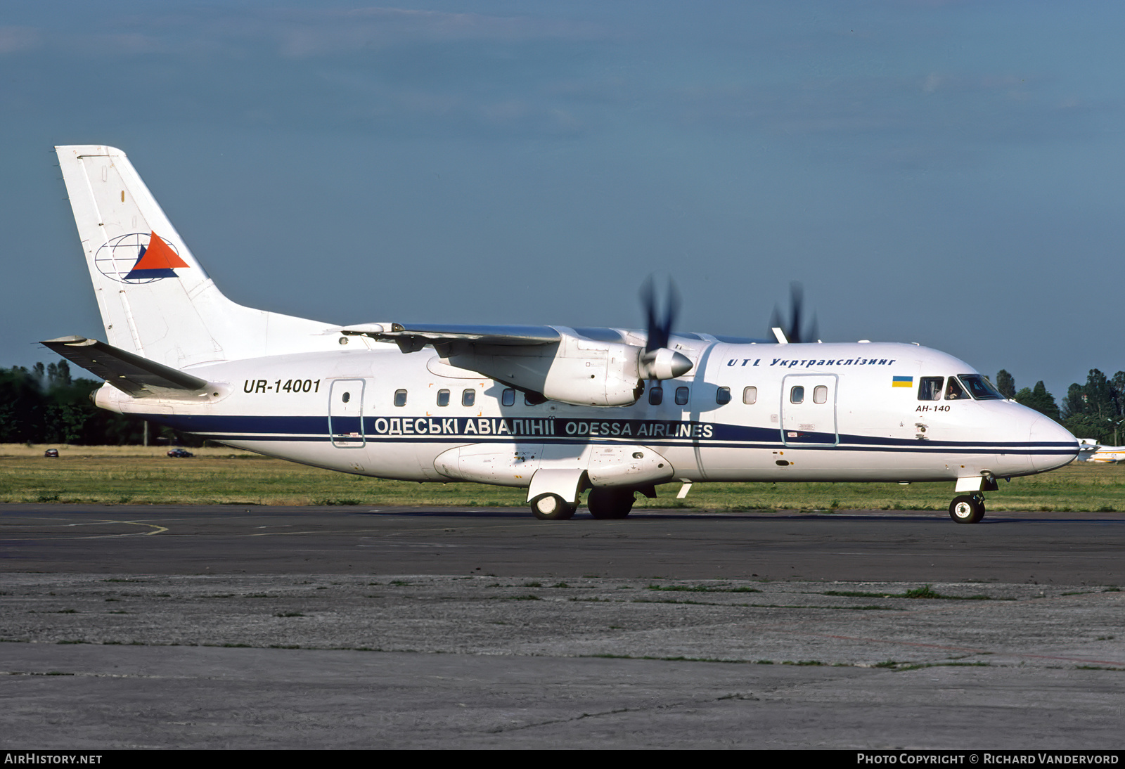 Aircraft Photo of UR-14001 | Antonov An-140 | Odessa Airlines | AirHistory.net #845047
