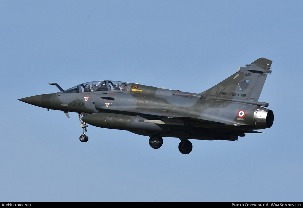Aircraft Photo of 645 | Dassault Mirage 2000D | France - Air Force | AirHistory.net #845060