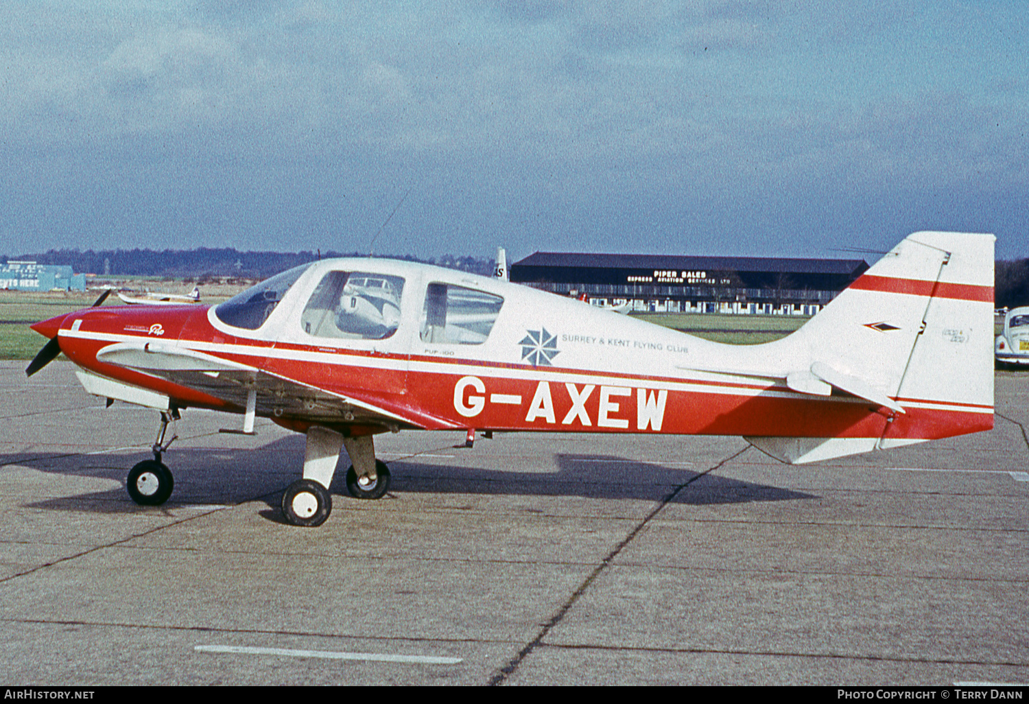 Aircraft Photo of G-AXEW | Beagle B.121 Srs.2 Pup-150 | Surrey & Kent Flying Club | AirHistory.net #845078