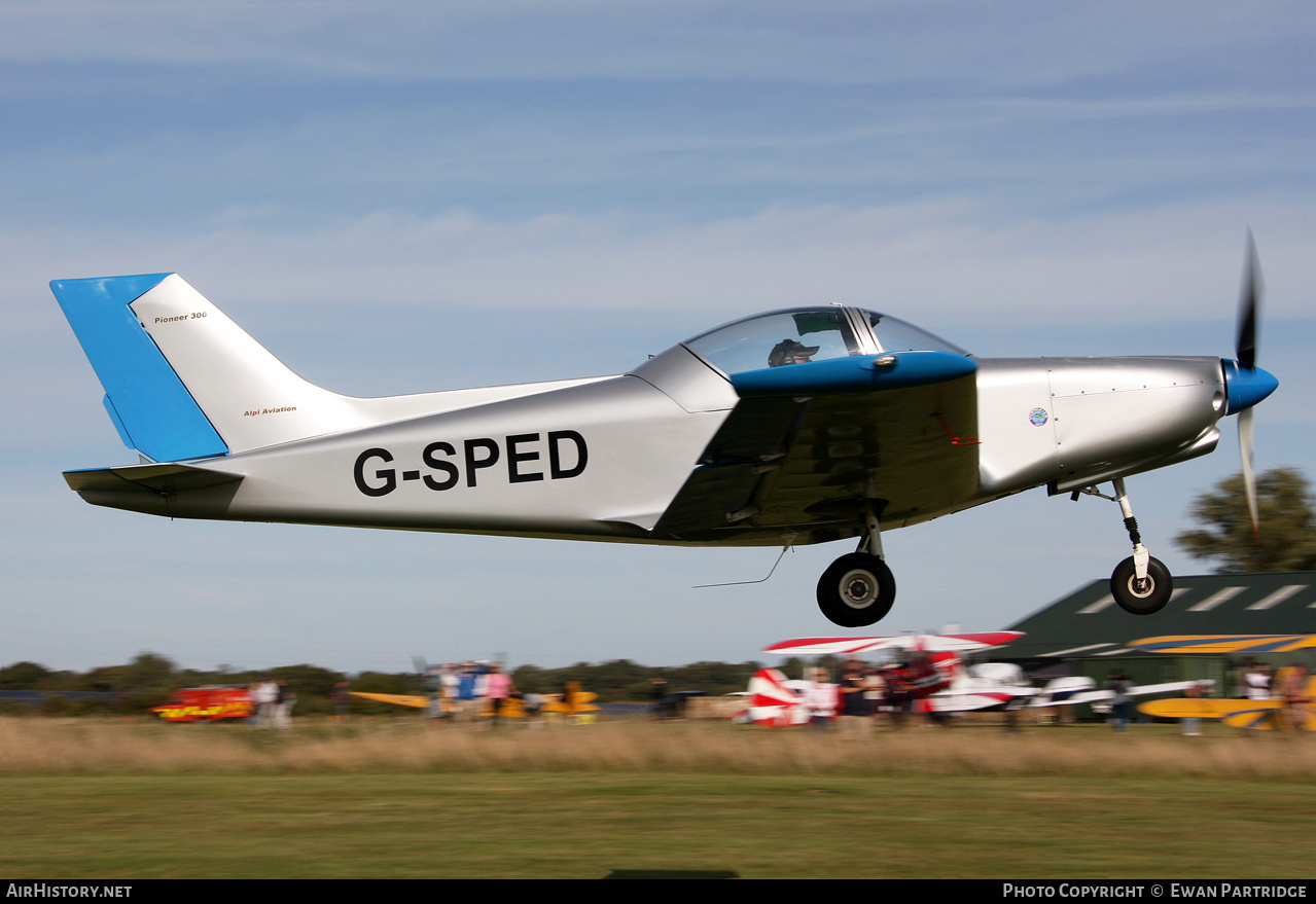 Aircraft Photo of G-SPED | Alpi Pioneer 300 | AirHistory.net #845092