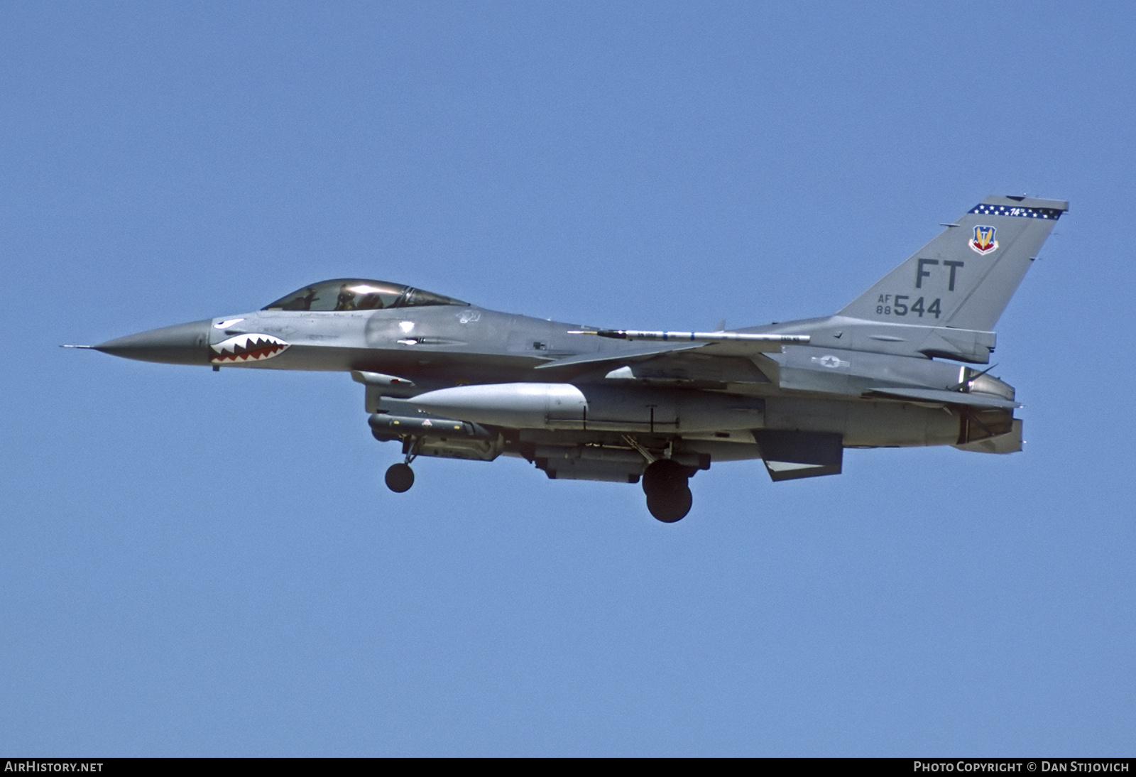 Aircraft Photo of 88-0544 / AF88-544 | Lockheed Martin F-16CM Fighting Falcon | USA - Air Force | AirHistory.net #845119