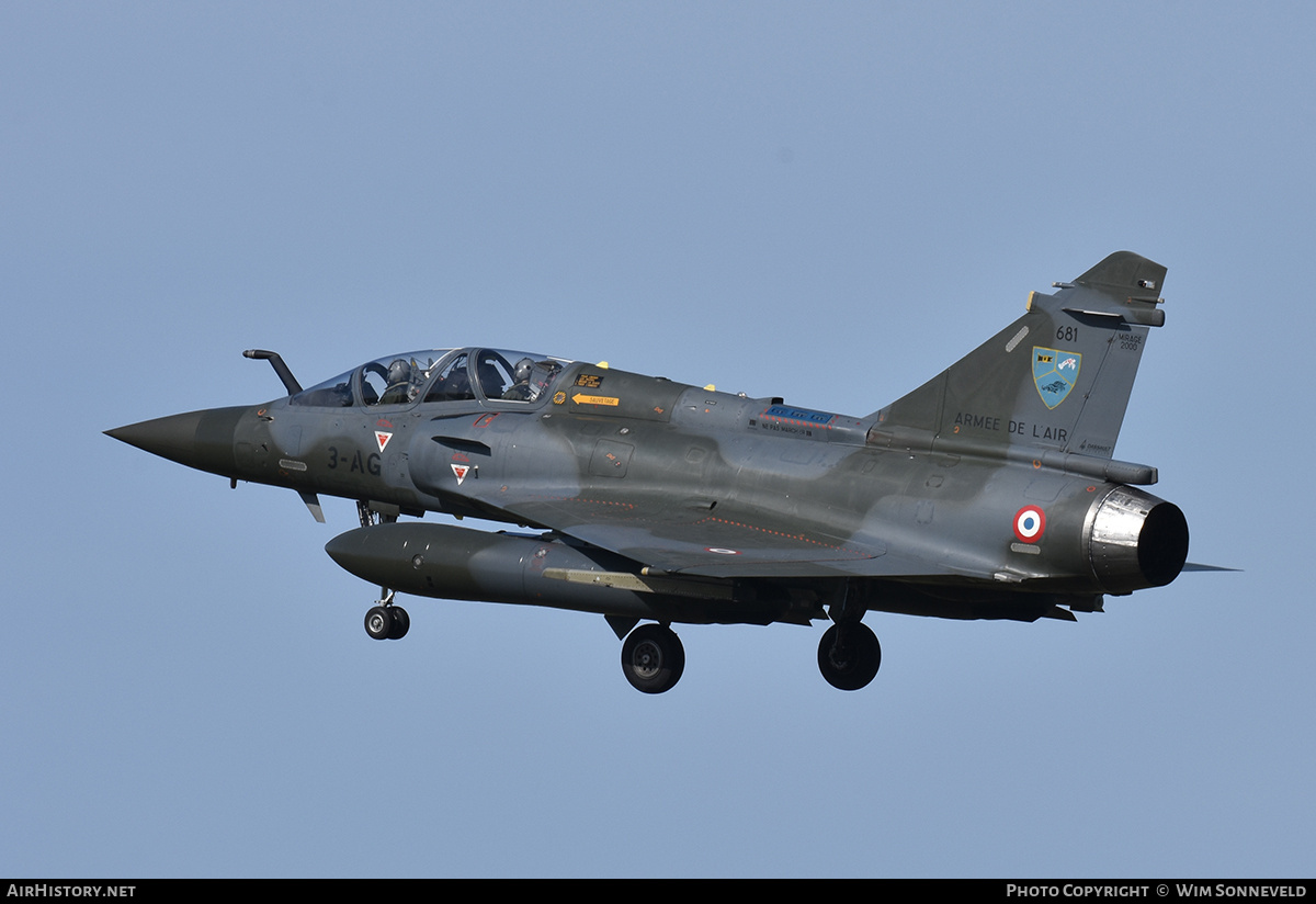 Aircraft Photo of 681 | Dassault Mirage 2000D | France - Air Force | AirHistory.net #845122