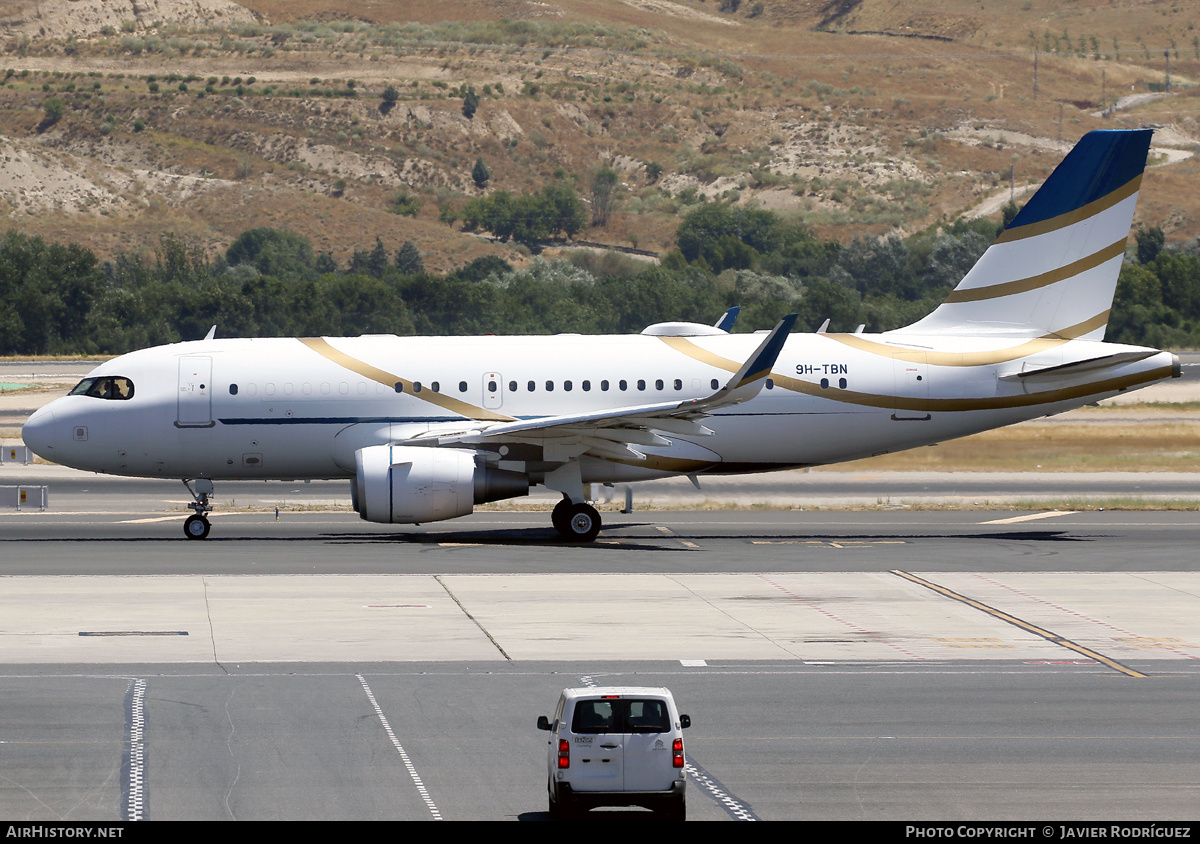Aircraft Photo of 9H-TBN | Airbus ACJ319 (A319-115/CJ) | AirHistory.net #845136