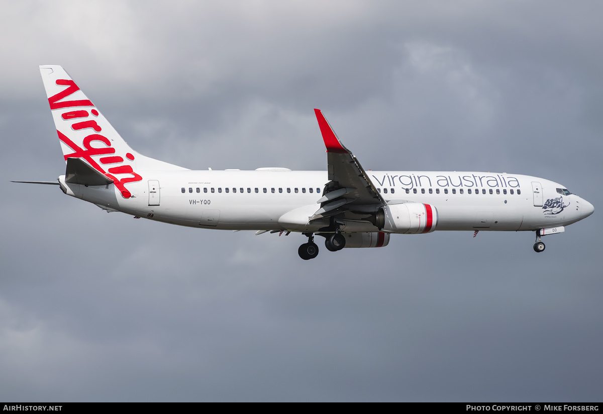 Aircraft Photo of VH-YQO | Boeing 737-8FE | Virgin Australia Airlines | AirHistory.net #845141