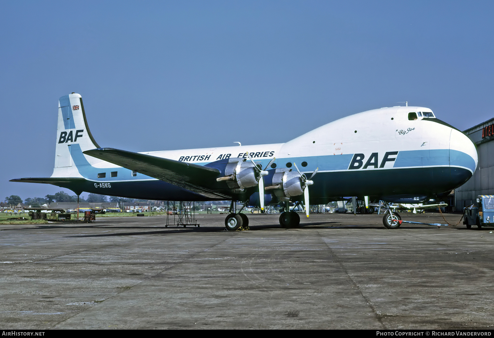 Aircraft Photo of G-ASKG | Aviation Traders ATL-98 Carvair | British Air Ferries - BAF | AirHistory.net #845156