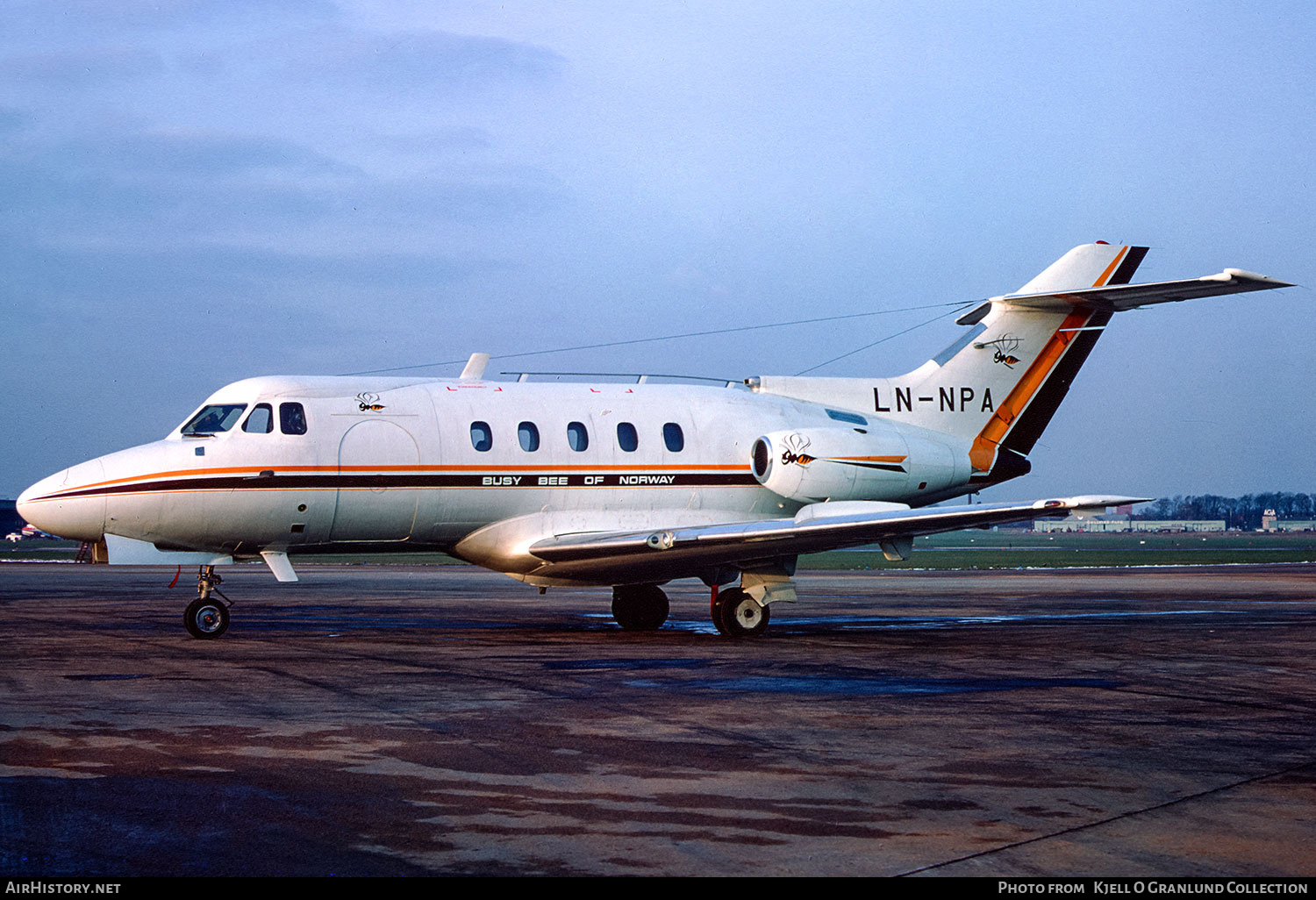 Aircraft Photo of LN-NPA | Hawker Siddeley HS-125-3B | Busy Bee of Norway | AirHistory.net #845159