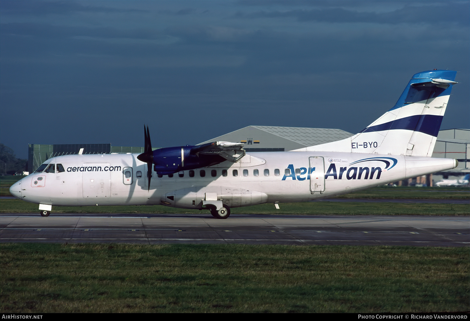 Aircraft Photo of EI-BYO | ATR ATR-42-300 | Aer Arann | AirHistory.net #845165