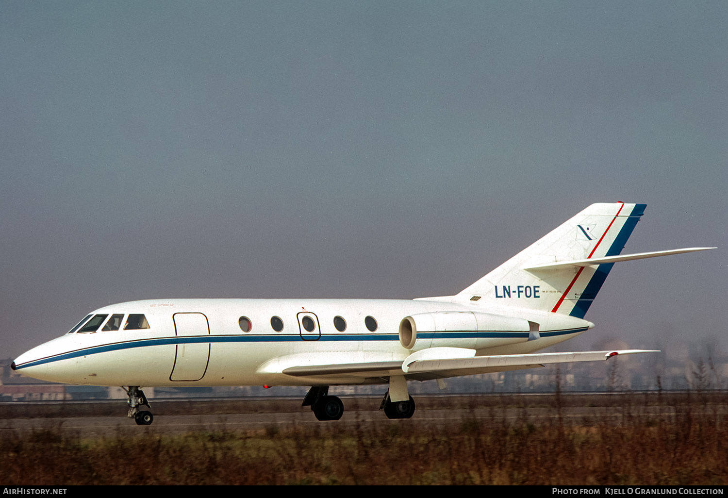 Aircraft Photo of LN-FOE | Dassault Falcon 20 | Fred. Olsen | AirHistory.net #845189