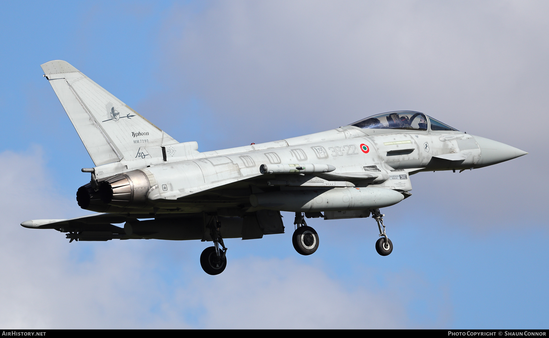 Aircraft Photo of MM7290 | Eurofighter F-2000A Typhoon | Italy - Air Force | AirHistory.net #845192