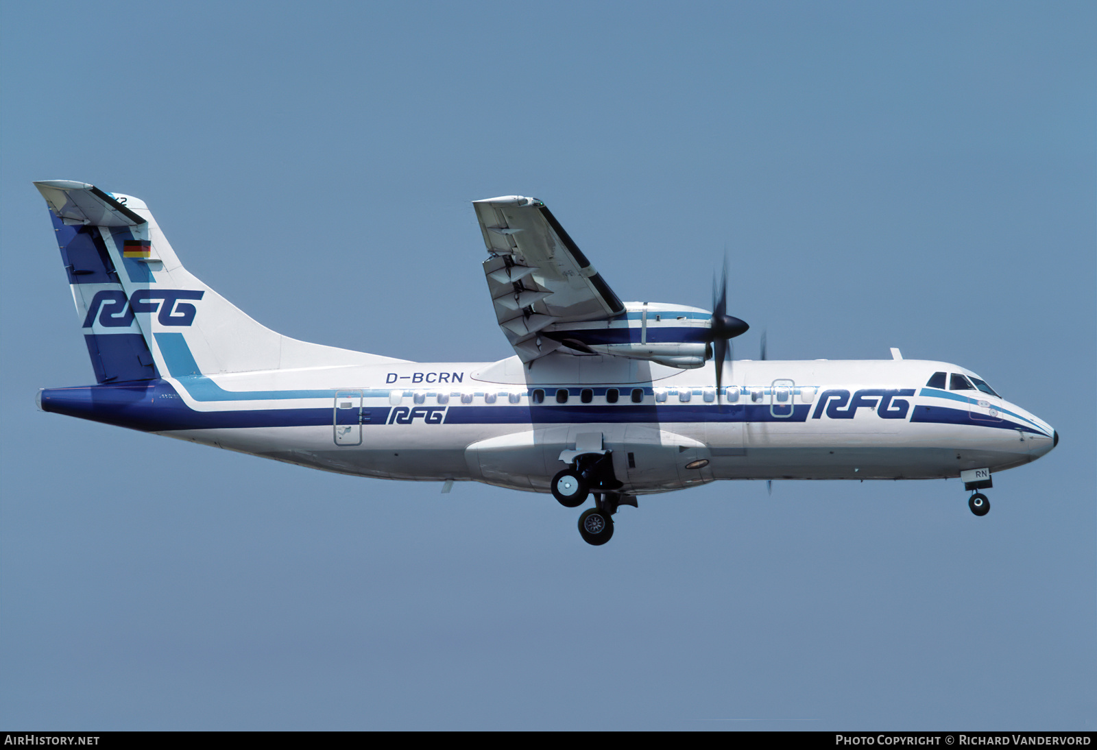 Aircraft Photo of D-BCRN | ATR ATR-42-300 | RFG - Regionalflug | AirHistory.net #845198