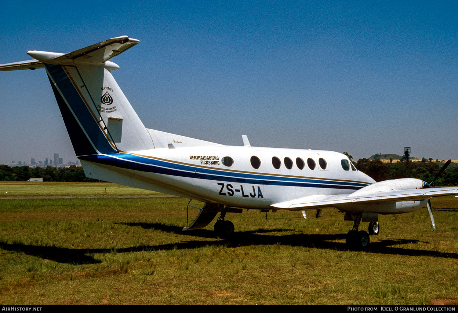 Aircraft Photo of ZS-LJA | Beechcraft B200 King Air | Central Airlines Ficksburg - Sentralugdiens Ficksburg | AirHistory.net #845203