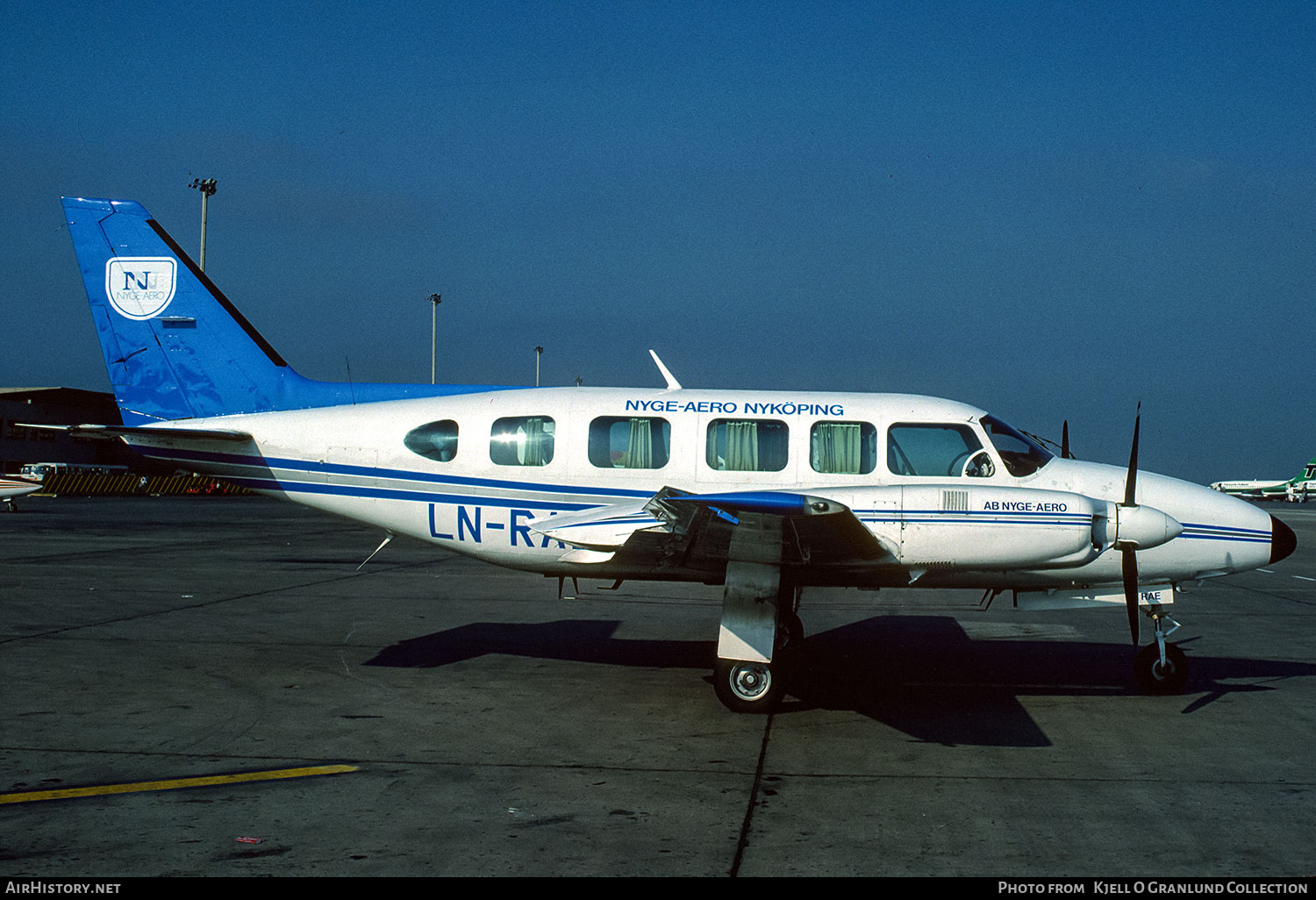 Aircraft Photo of LN-RAE | Piper PA-31-350 Navajo Chieftain | Nyge-Aero | AirHistory.net #845216