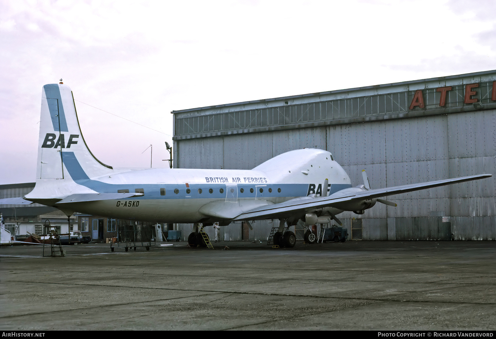 Aircraft Photo of G-ASKD | Aviation Traders ATL-98 Carvair | British Air Ferries - BAF | AirHistory.net #845222