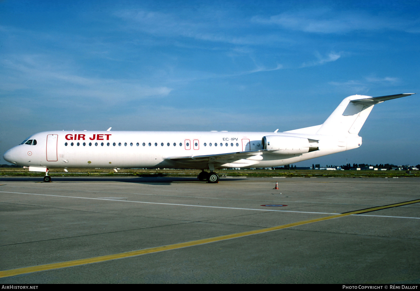 Aircraft Photo of EC-IPV | Fokker 100 (F28-0100) | GIRjet | AirHistory.net #845229