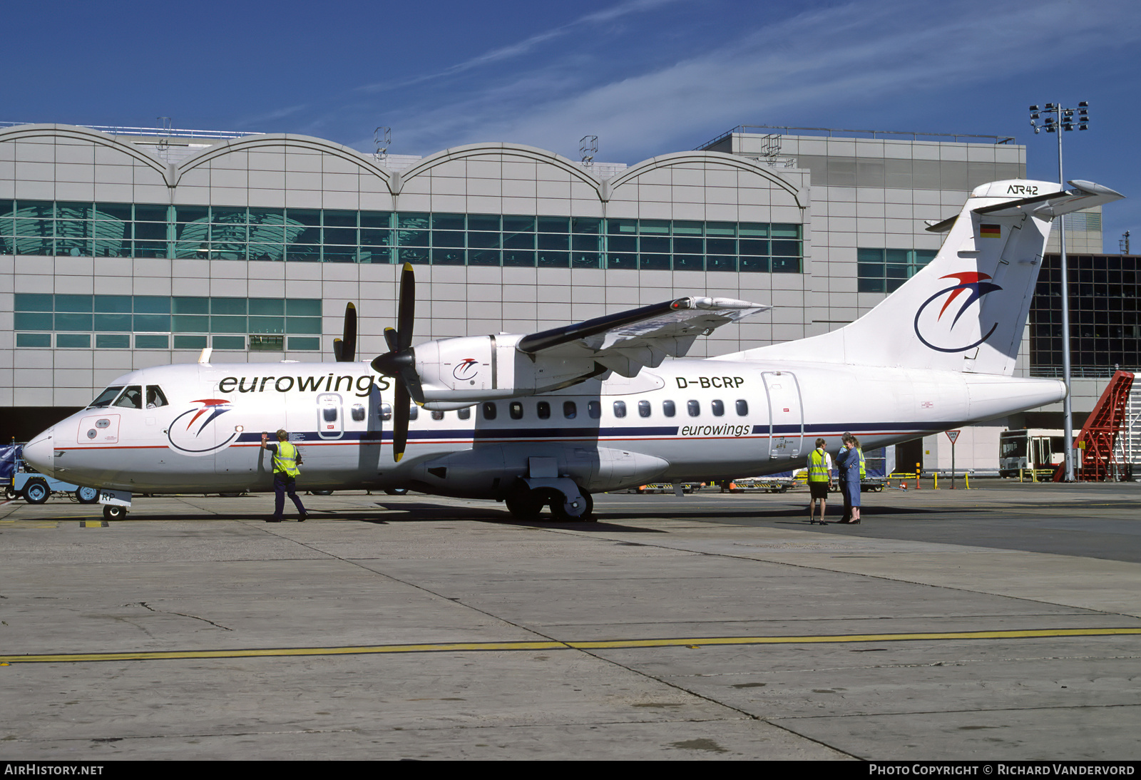 Aircraft Photo of D-BCRP | ATR ATR-42-300 | Eurowings | AirHistory.net #845235