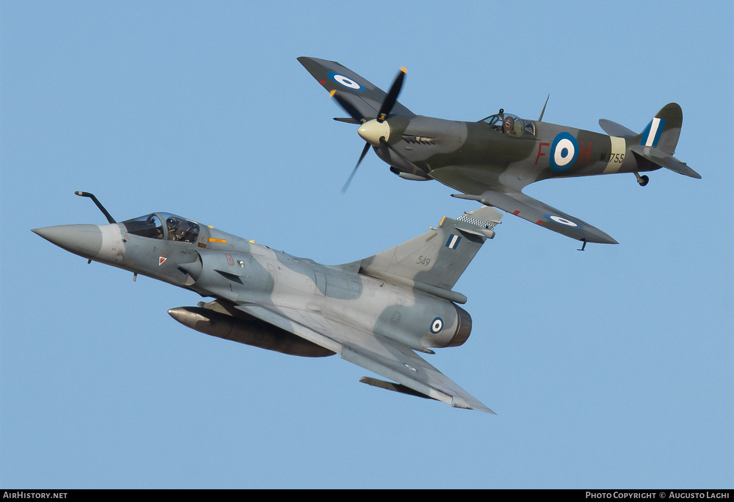 Aircraft Photo of MJ755 | Supermarine 361 Spitfire LF9C | Greece - Air Force | AirHistory.net #845241