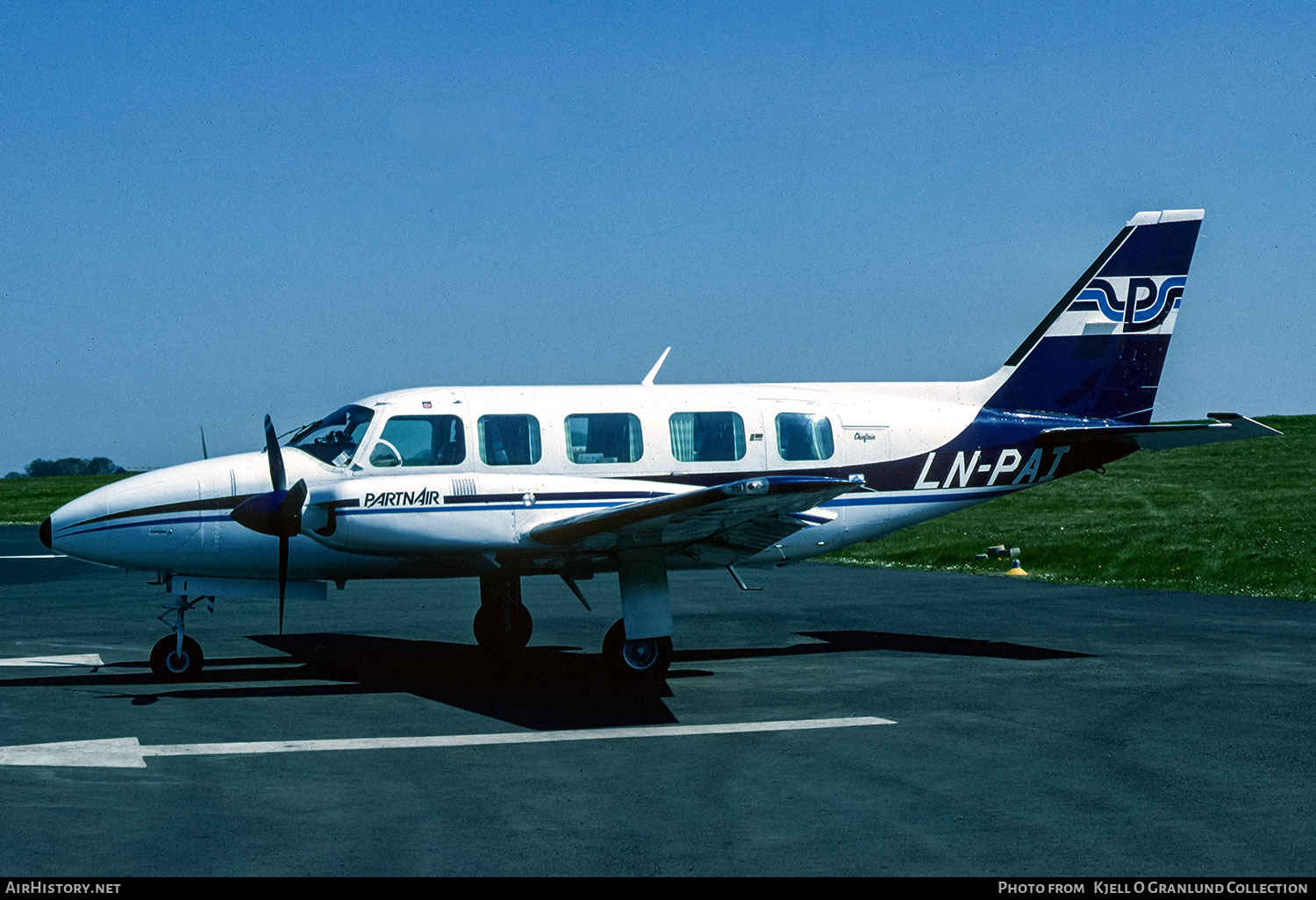 Aircraft Photo of LN-PAI | Piper PA-31-350 Chieftain | Partnair | AirHistory.net #845255