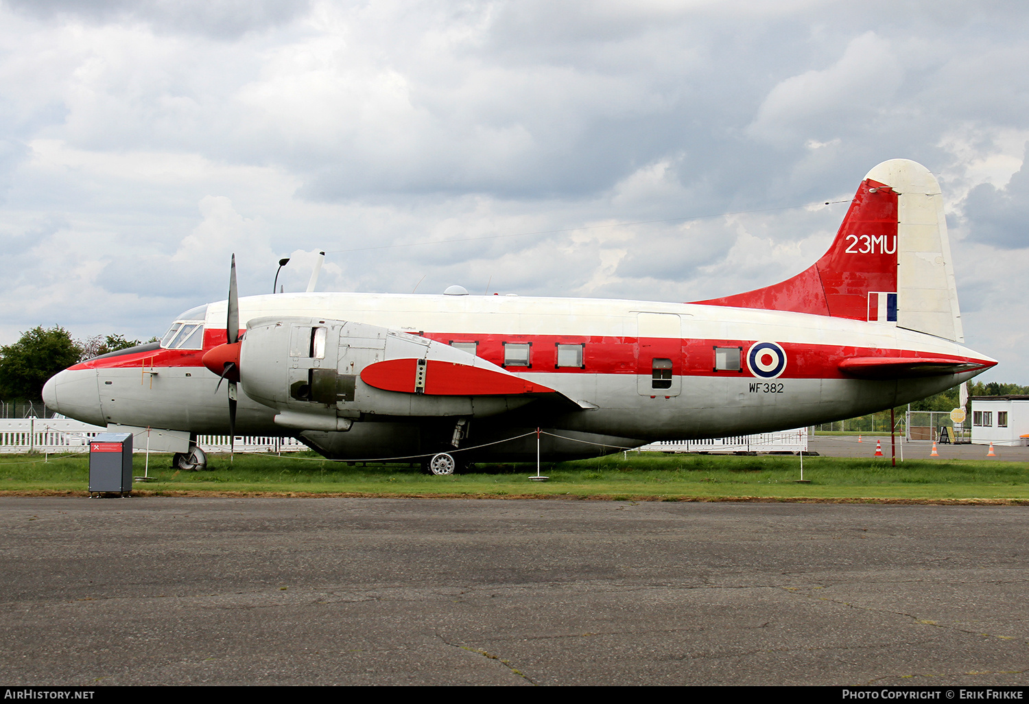 Aircraft Photo of WF382 | Vickers 668 Varsity T.1 | UK - Air Force | AirHistory.net #845259