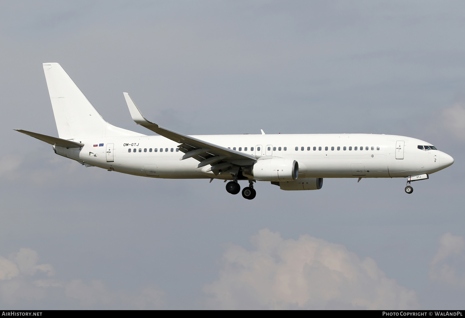 Aircraft Photo of OM-GTJ | Boeing 737-8K5 | AirHistory.net #845265