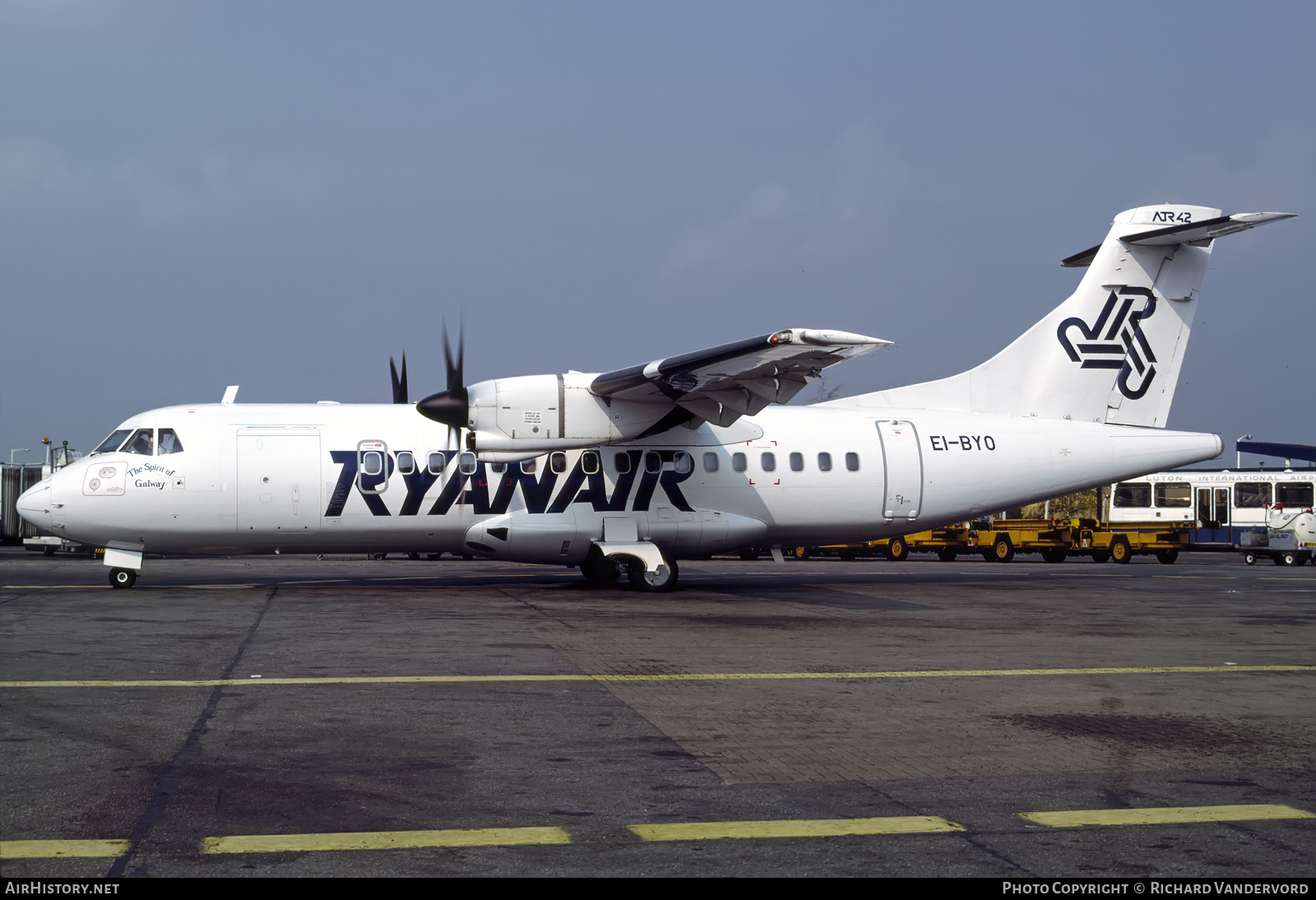 Aircraft Photo of EI-BYO | ATR ATR-42-300 | Ryanair | AirHistory.net #845273