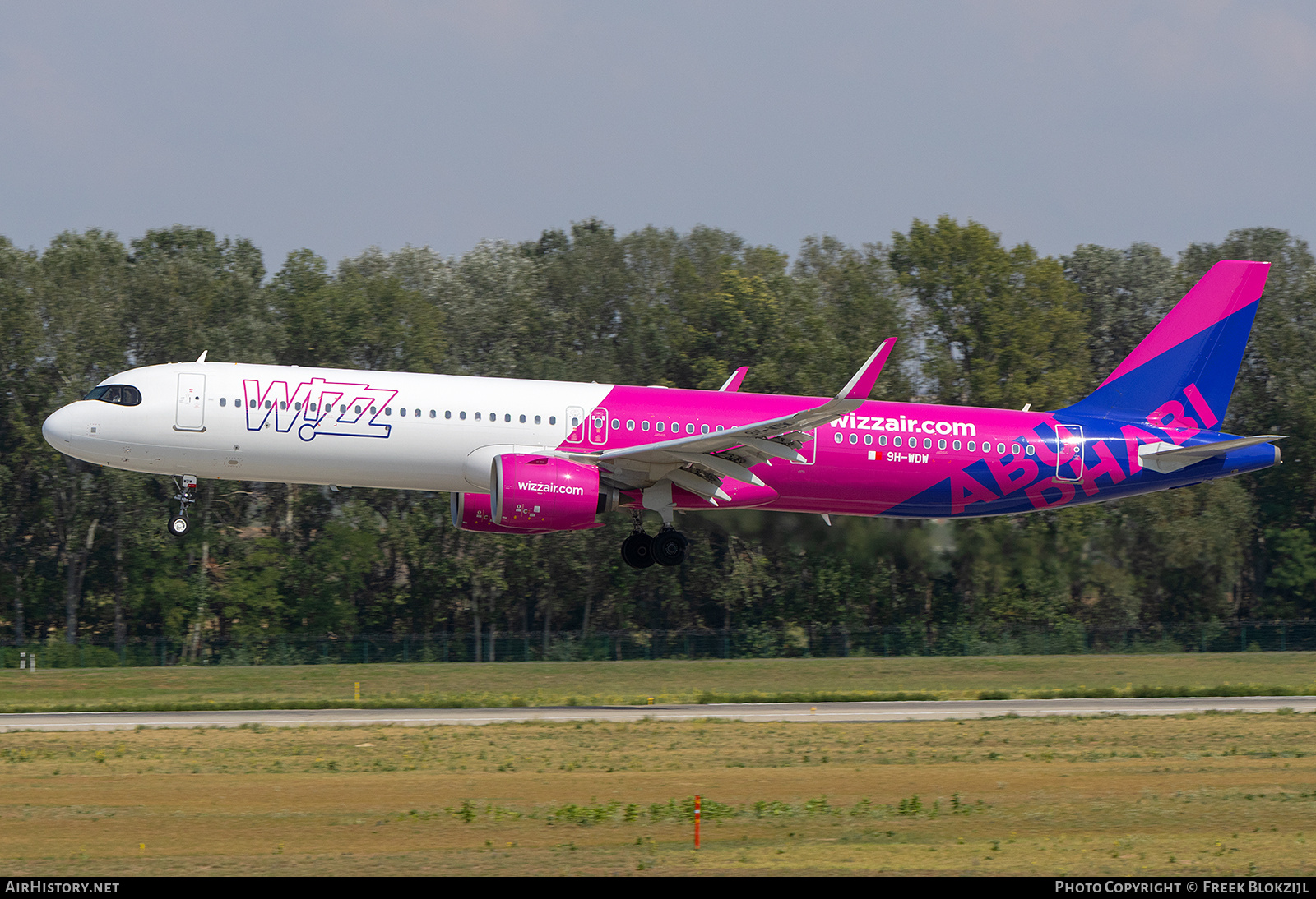 Aircraft Photo of 9H-WDW | Airbus A321-271NX | Wizz Air | AirHistory.net #845282