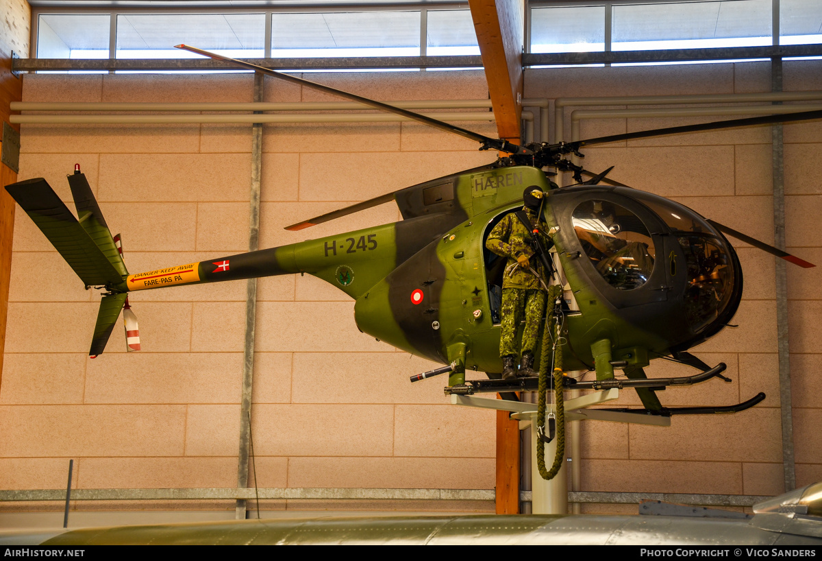 Aircraft Photo of H-245 | Hughes 500M (369HM) | Denmark - Army | AirHistory.net #845290