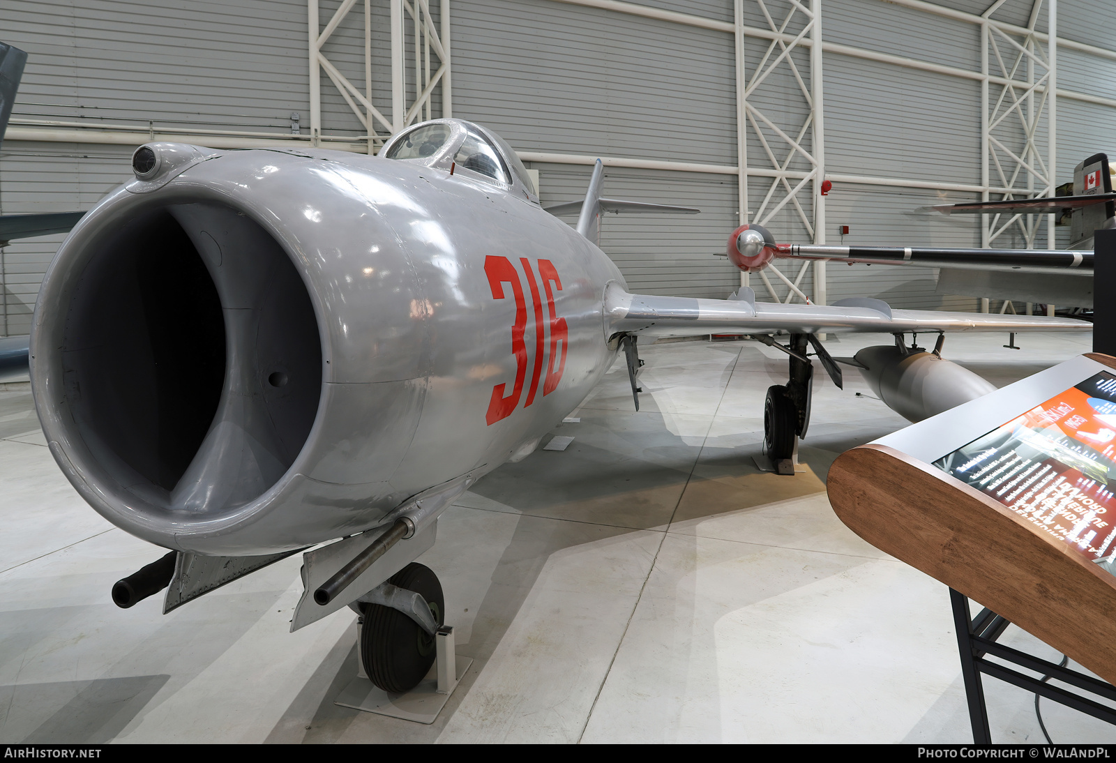 Aircraft Photo of 316 | PZL-Mielec Lim-2 (MiG-15bis) | Poland - Air Force | AirHistory.net #845298