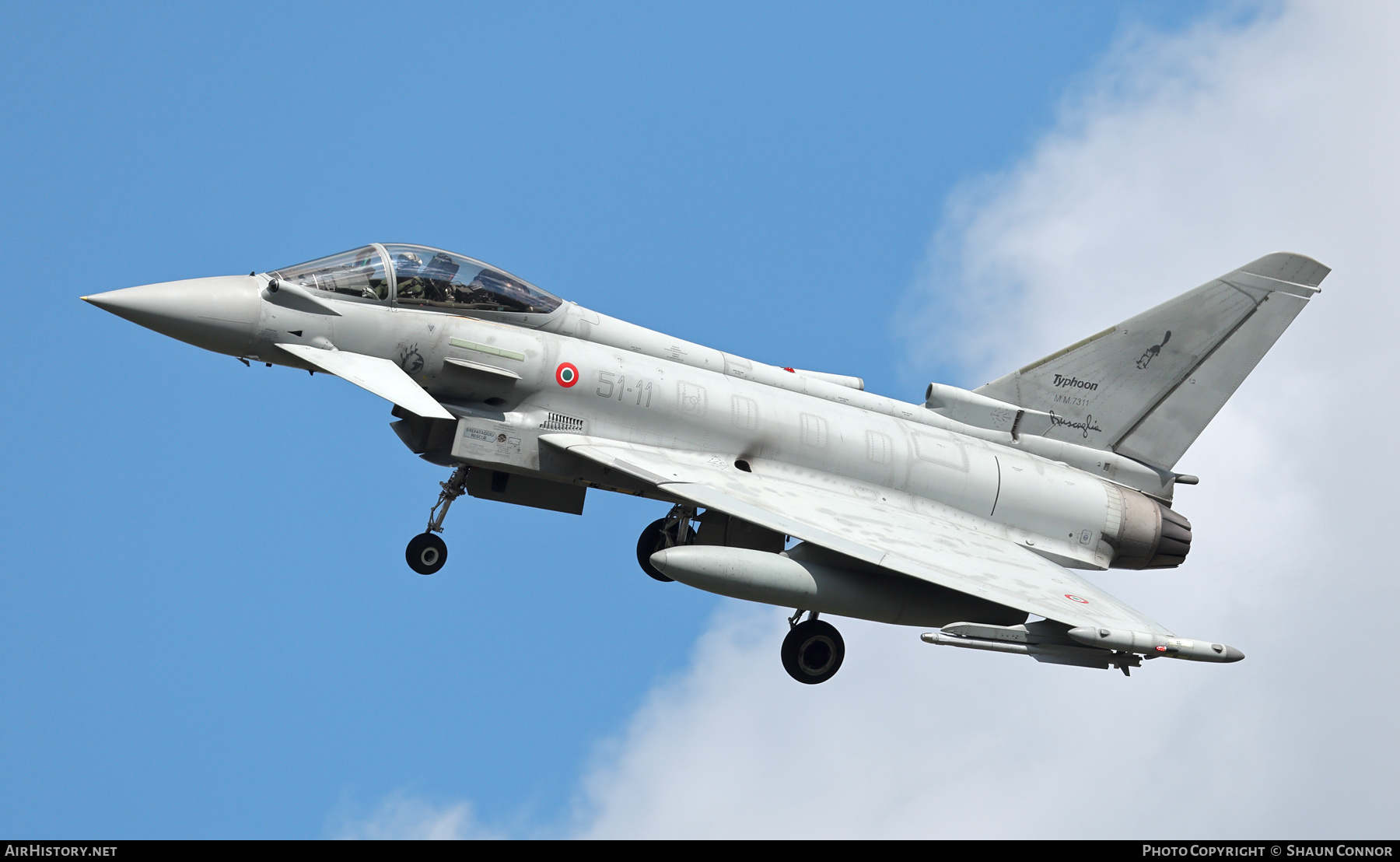 Aircraft Photo of MM7311 | Eurofighter F-2000A Typhoon | Italy - Air Force | AirHistory.net #845299
