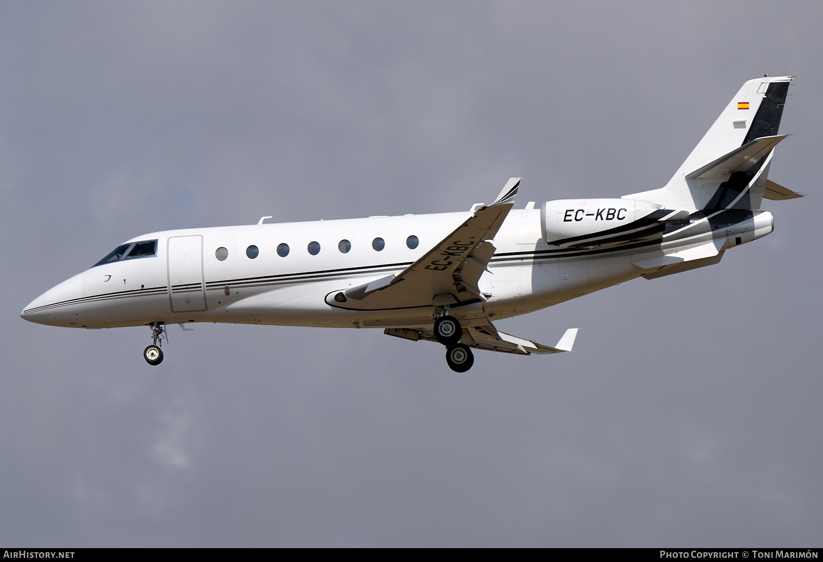 Aircraft Photo of EC-KBC | Israel Aircraft Industries Gulfstream G200 | AirHistory.net #845311