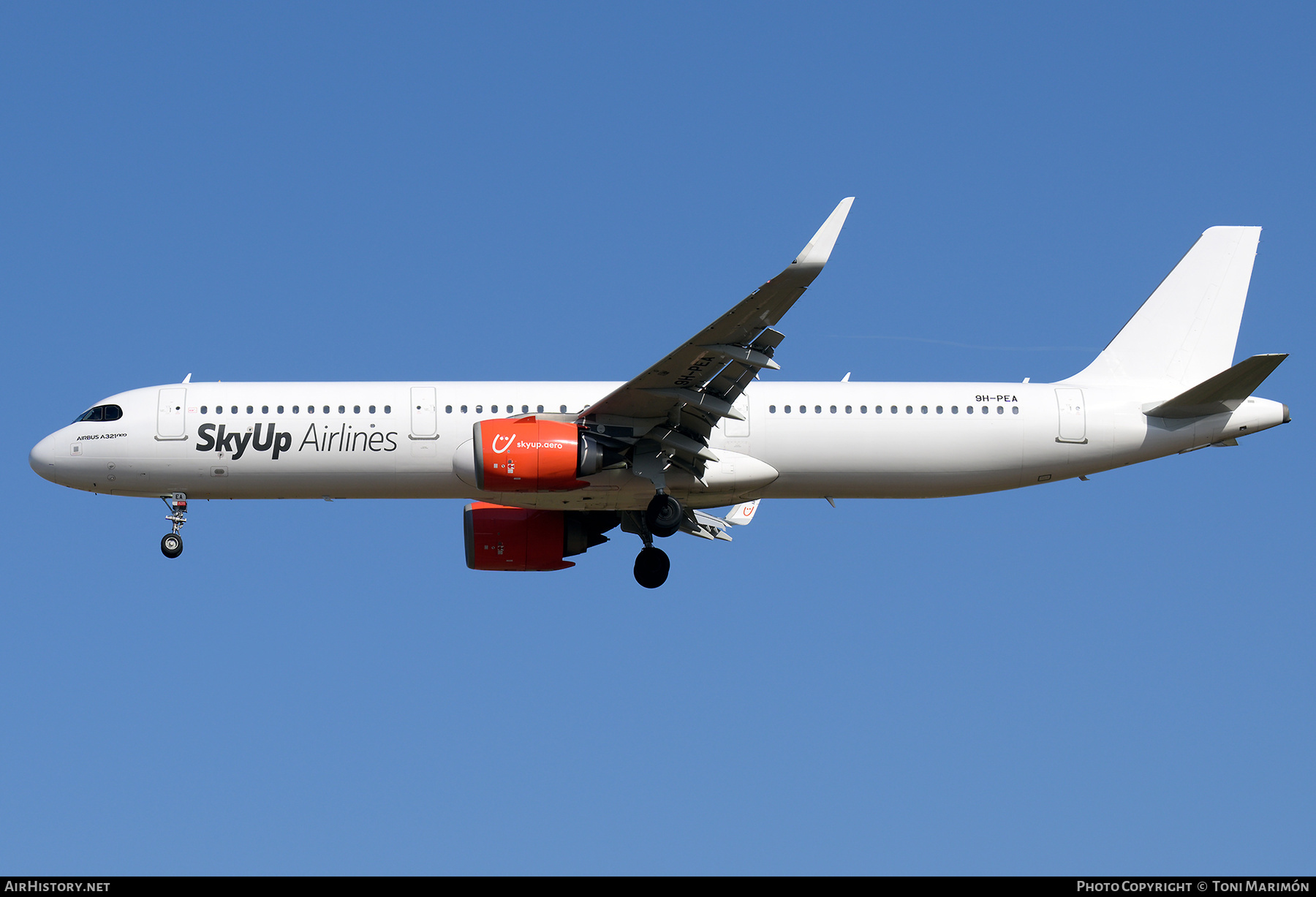 Aircraft Photo of 9H-PEA | Airbus A321-251N | SkyUp Airlines | AirHistory.net #845313