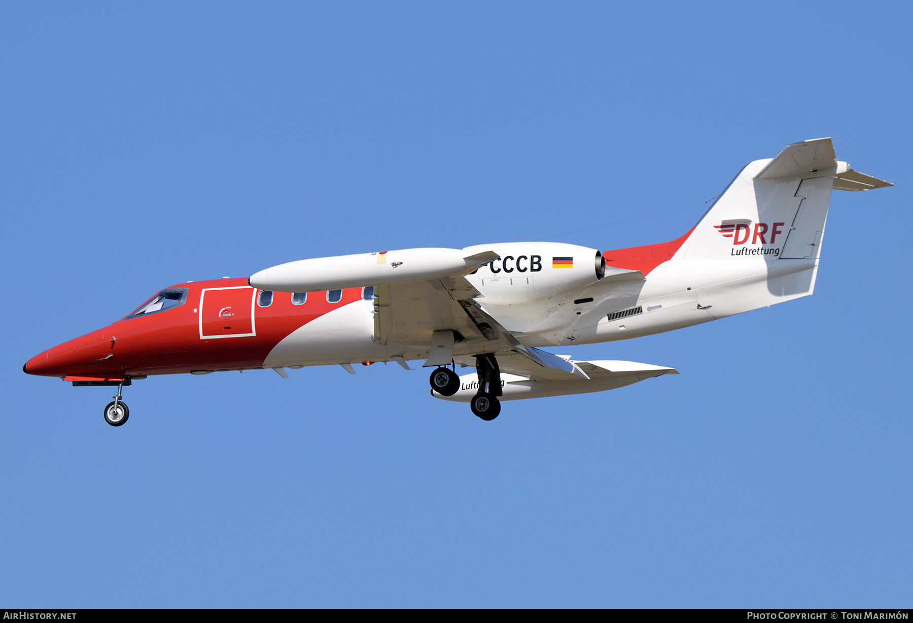 Aircraft Photo of D-CCCB | Learjet 35A/ZR | DRF Luftrettung - German Air Rescue | AirHistory.net #845314