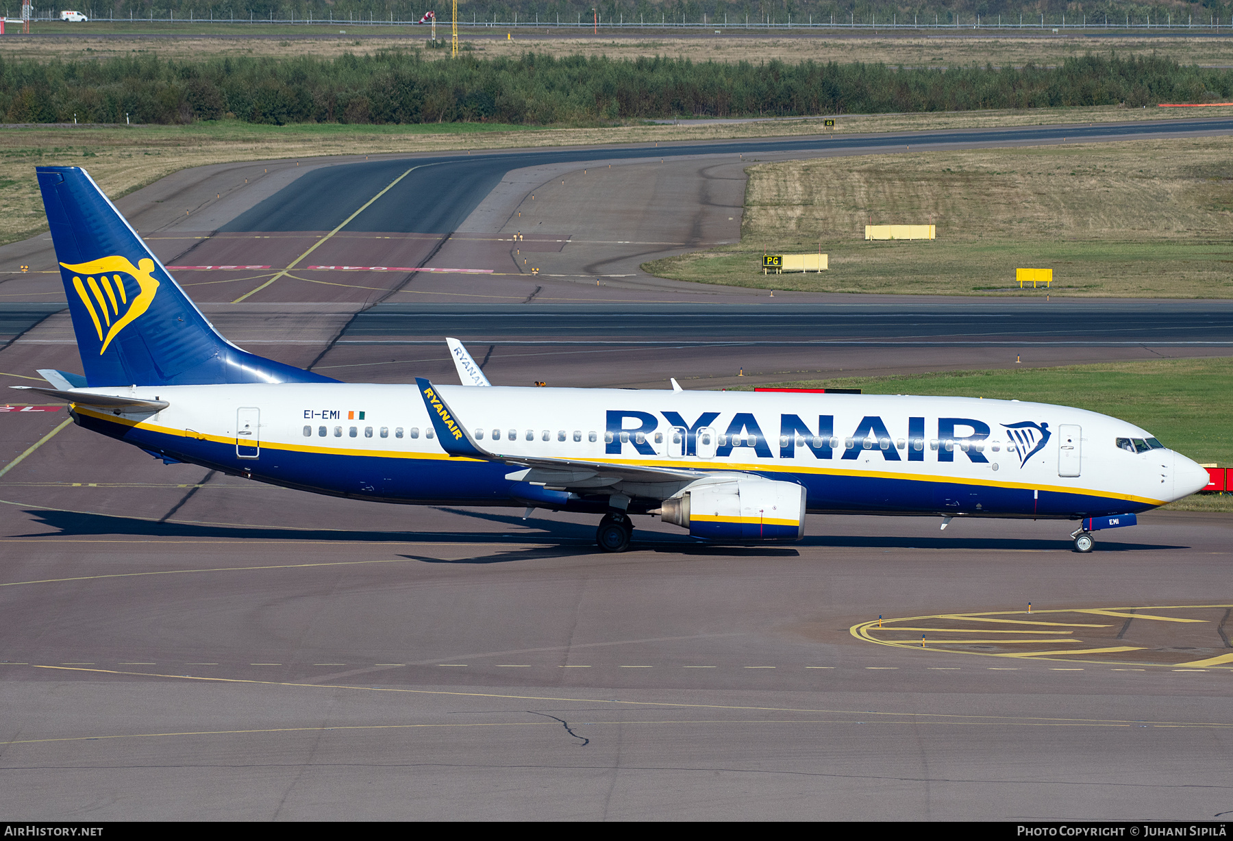 Aircraft Photo of EI-EMI | Boeing 737-8AS | Ryanair | AirHistory.net #845339