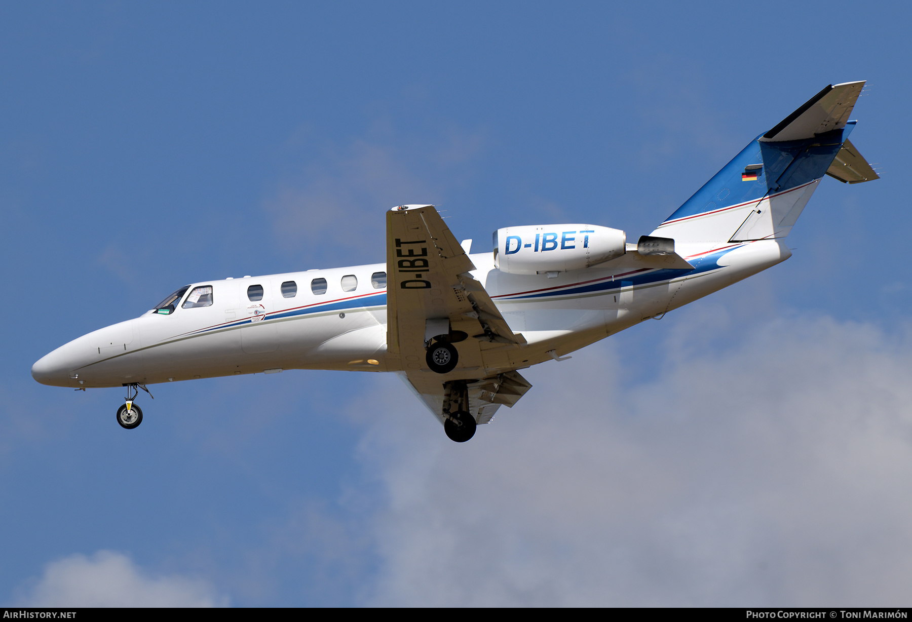 Aircraft Photo of D-IBET | Cessna 525A CitationJet CJ2 | AirHistory.net #845351