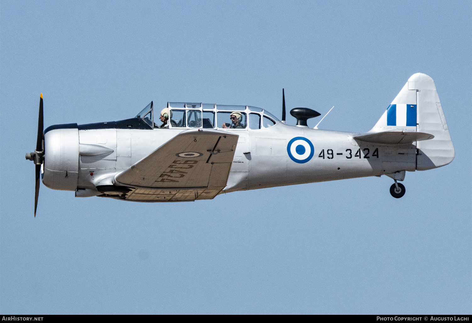 Aircraft Photo of 49-3424 | North American T-6G Texan | Greece - Air Force | AirHistory.net #845391