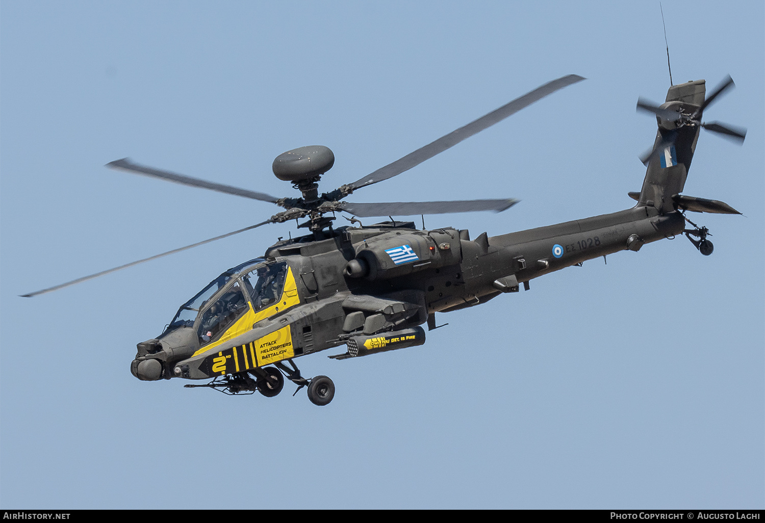 Aircraft Photo of ES1028 | Boeing AH-64DHA Apache Longbow | Greece - Army | AirHistory.net #845401