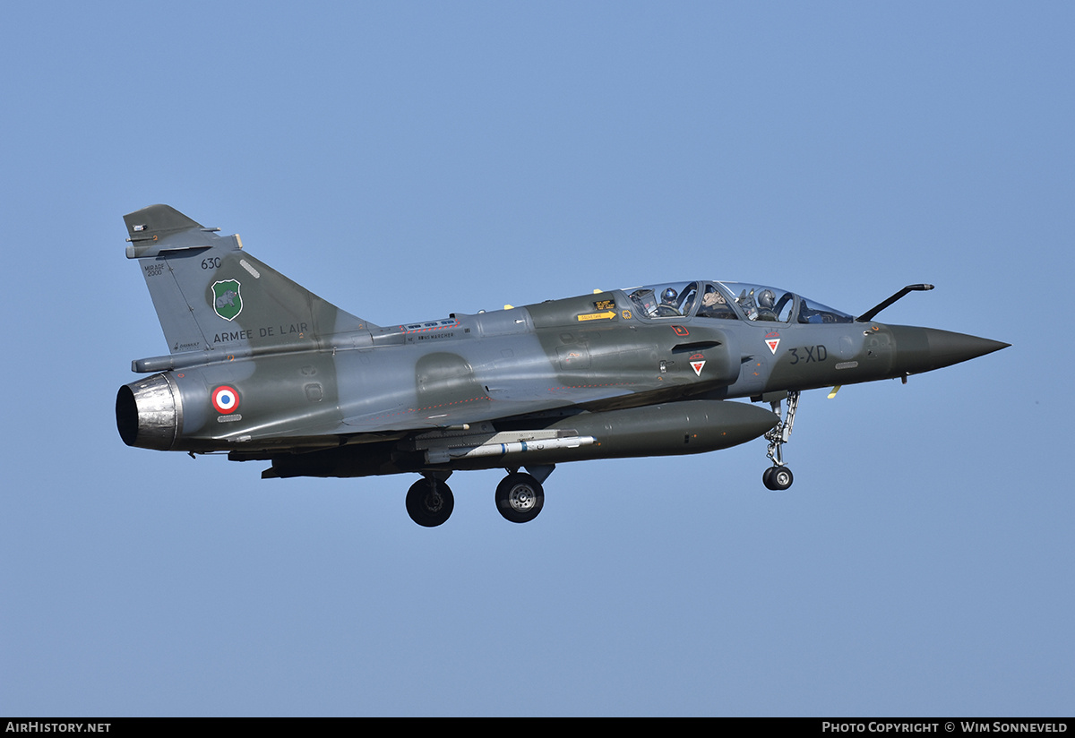 Aircraft Photo of 630 | Dassault Mirage 2000D | France - Air Force | AirHistory.net #845413