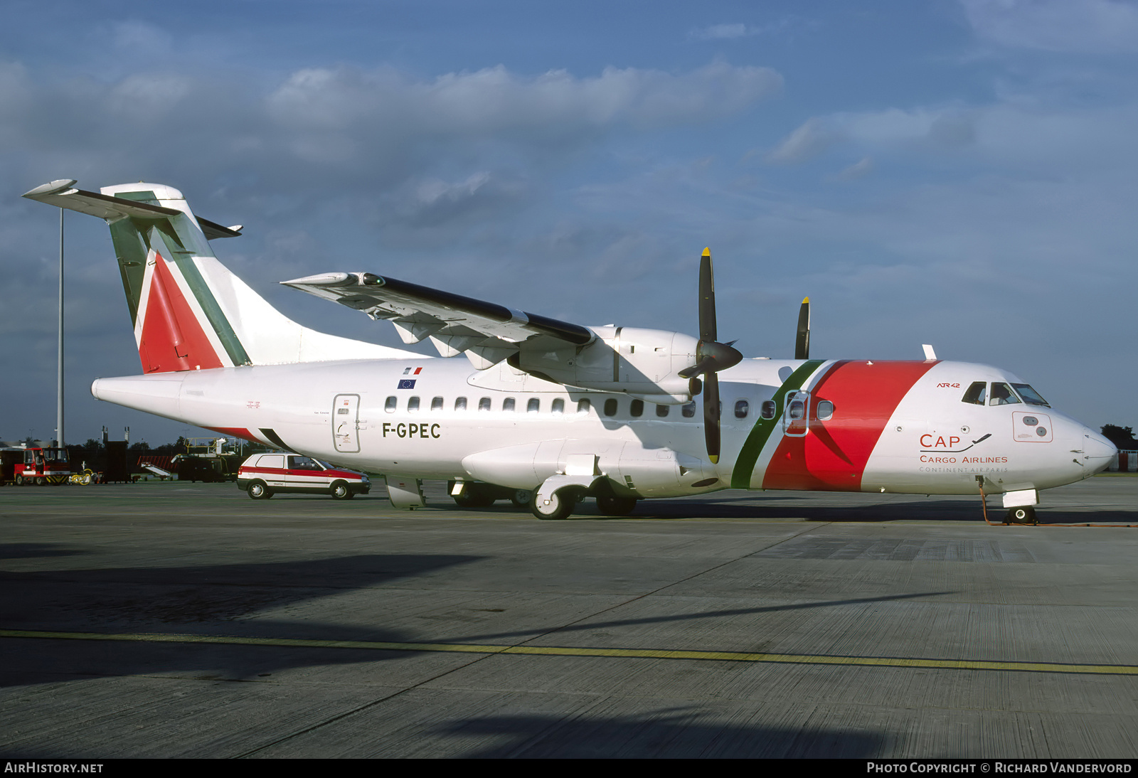 Aircraft Photo of F-GPEC | ATR ATR-42-320 | CAP Cargo Airlines - Continent Air Paris | AirHistory.net #845430