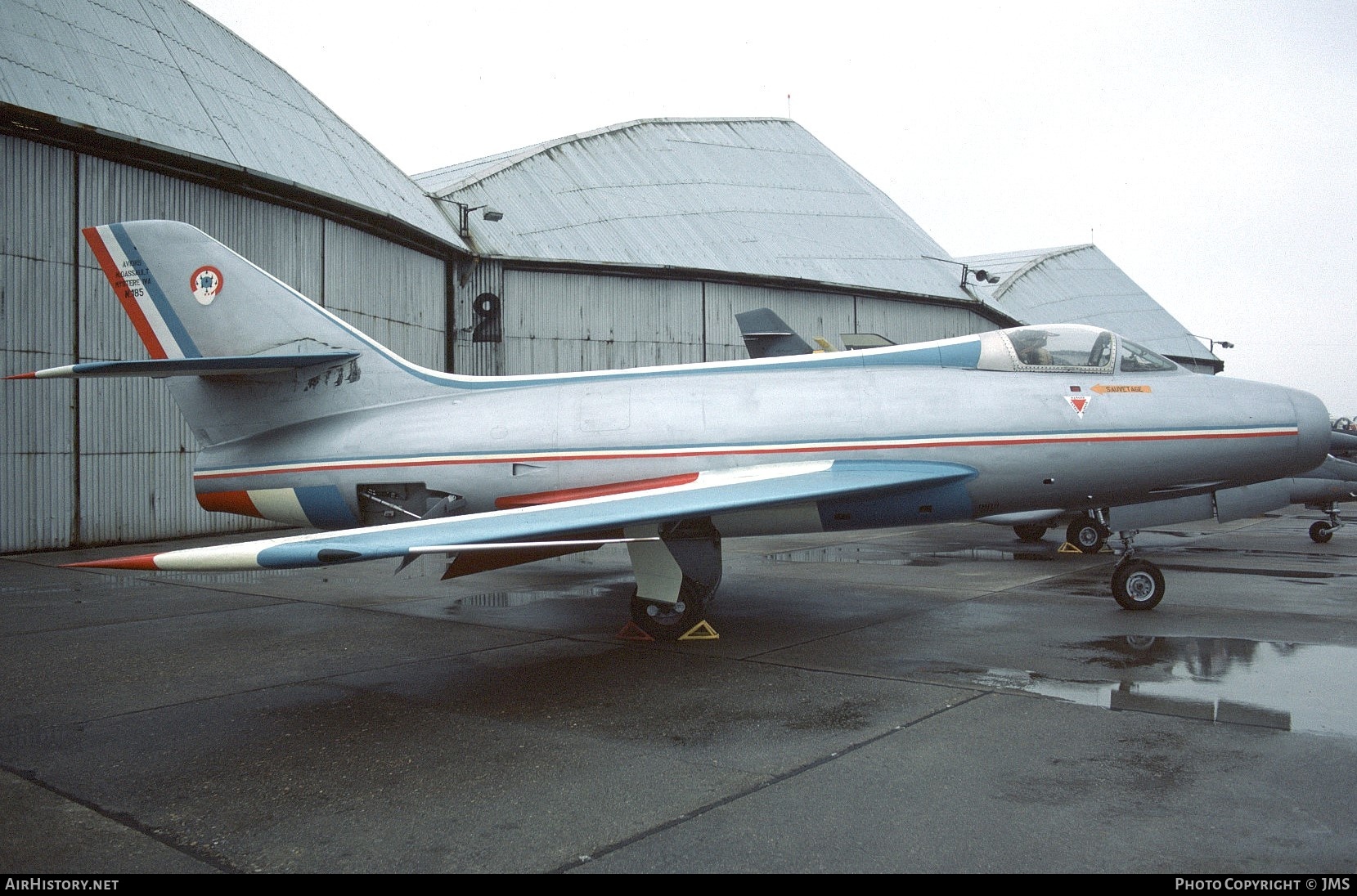 Aircraft Photo of 185 | Dassault MD-454 Mystere IVA | France - Air Force | AirHistory.net #845442