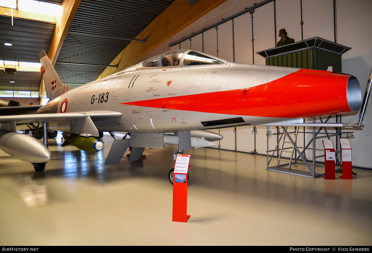 Aircraft Photo of G-183 | North American F-100D Super Sabre | Denmark - Air Force | AirHistory.net #845457