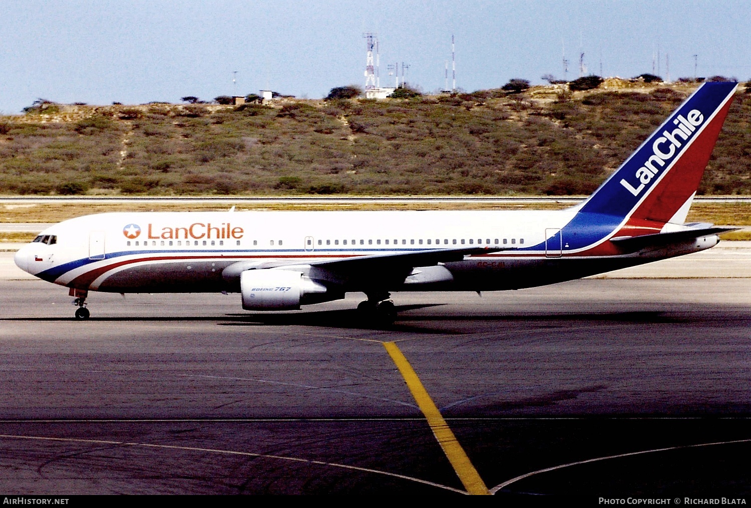 Aircraft Photo of CC-CJU | Boeing 767-216/ER | LAN Chile - Línea Aérea Nacional | AirHistory.net #845462