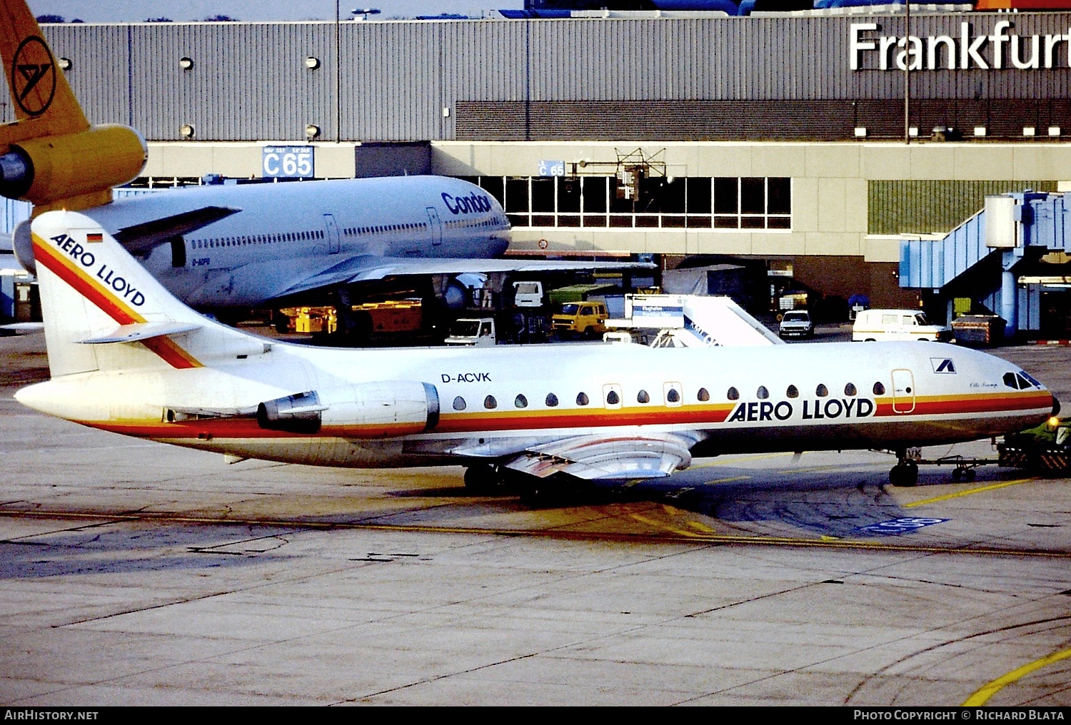 Aircraft Photo of D-ACVK | Sud SE-210 Caravelle 10B1R | Aero Lloyd | AirHistory.net #845463