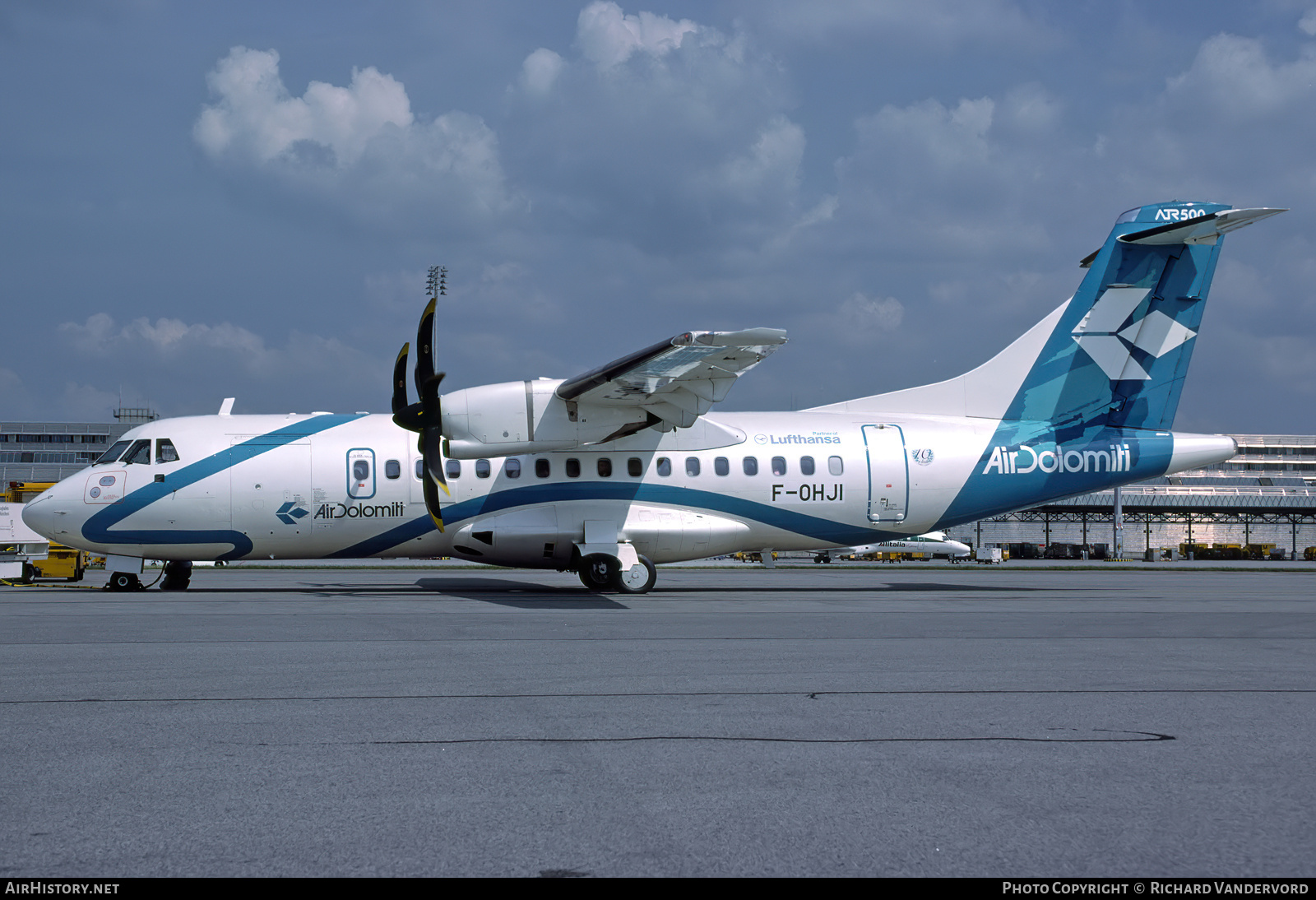 Aircraft Photo of F-OHJI | ATR ATR-42-500 | Air Dolomiti | AirHistory.net #845475
