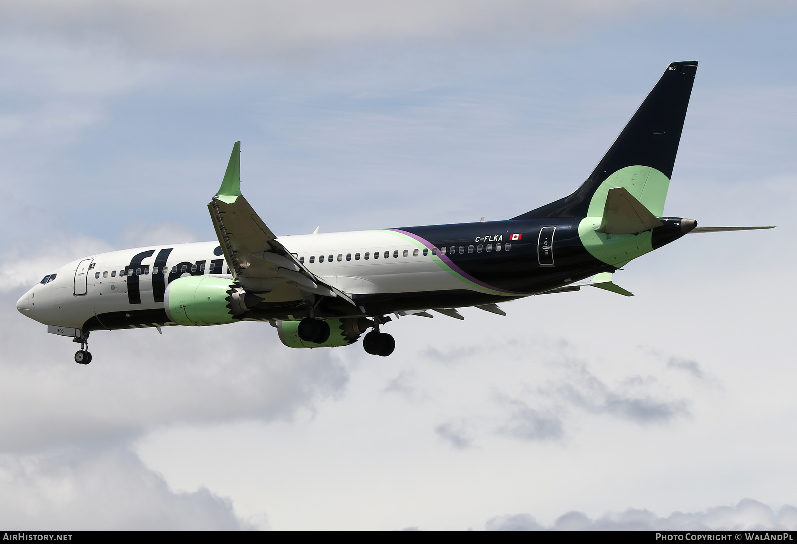 Aircraft Photo of C-FLKA | Boeing 737-8 Max 8 | Flair Airlines | AirHistory.net #845479